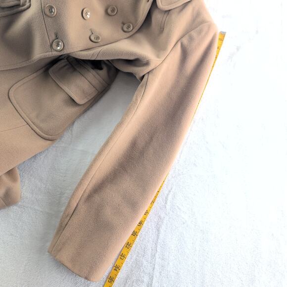 Ann Taylor Loft Wool Blend Pea Coat Women's 8 *Flawed Interior - Picture 11 of 11